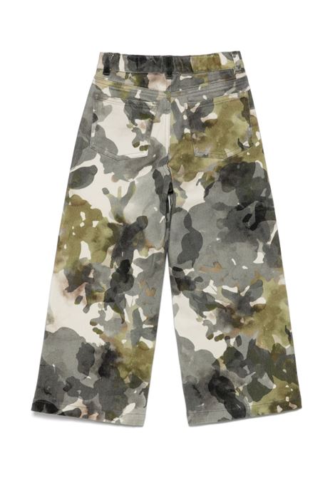 Pantaloni con stampa camouflage IL GUFO | P25PL434C4140577